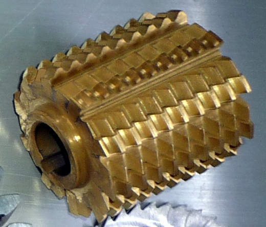 Worm milling cutters